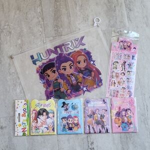 K-POP DEMON HUNTERS Stationery Bundle NEW